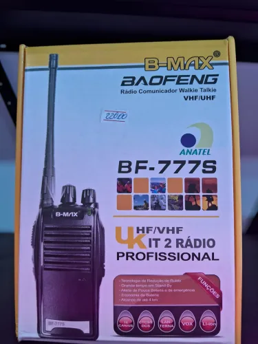 Walkie Talkie Baofeng BF-777S VHF/UHF Profissional