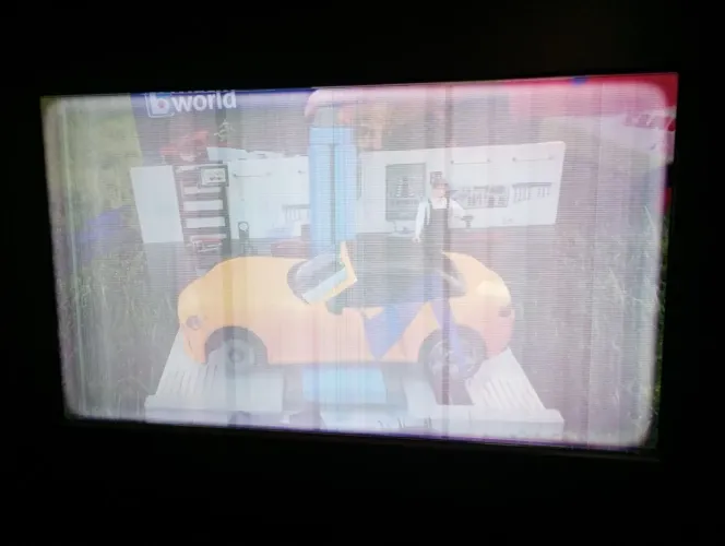 Tv com defeito na tela, Samsung 48" polegadas!<br>