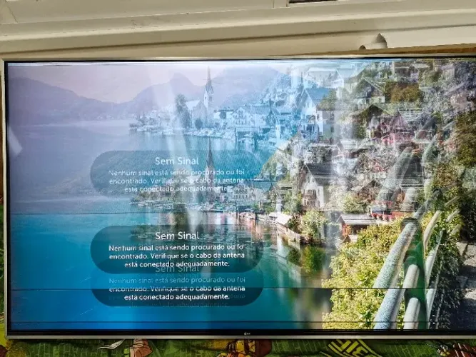 Televisor LG " 49UJ7500- defeito