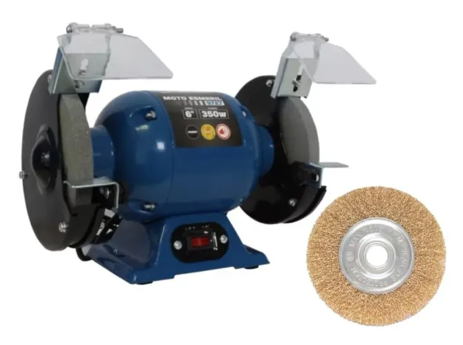 Esmeril Bivolt com escova - pronta entrega