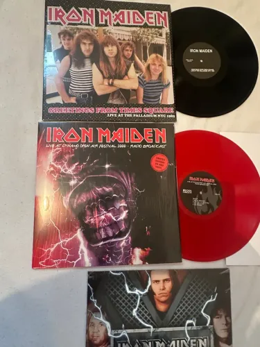 Iron maiden colecao lp vinil discos Metallica