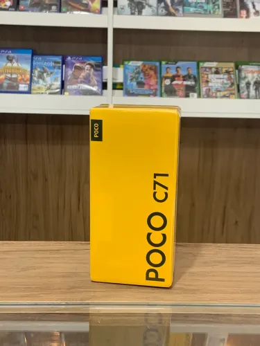 Smartphone Celular Poco C71 128gb 4gb RAM Novo 12x Sem Juros Loja Fisica Xiaomi