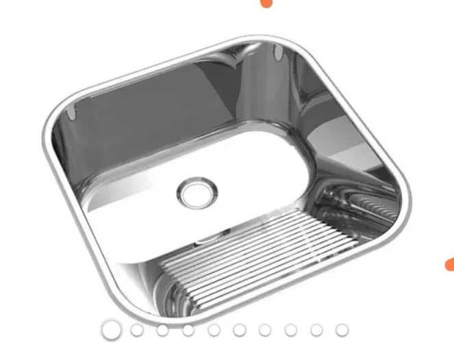 Cuba de cozinha em aço inox