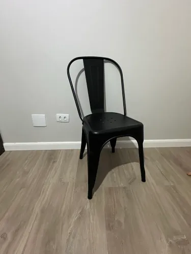 Cadeira de ferro industrial 