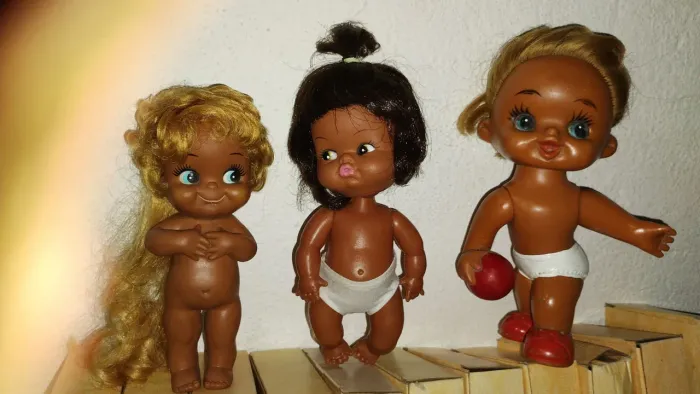 Bonecas peladinhas importadas - Lote de 6 bonecas- leia a descrição do anúncio)