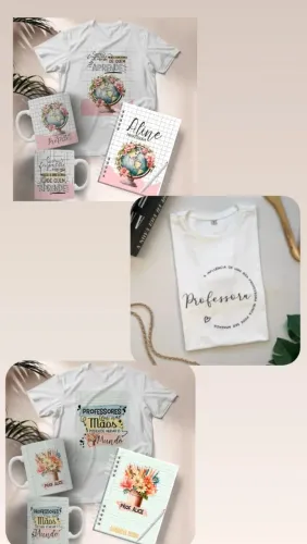 Camisetas e Canecas Personalizadas para Professores