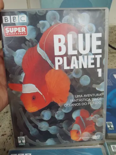 DVDs mundo animal box com 4 DVDs.