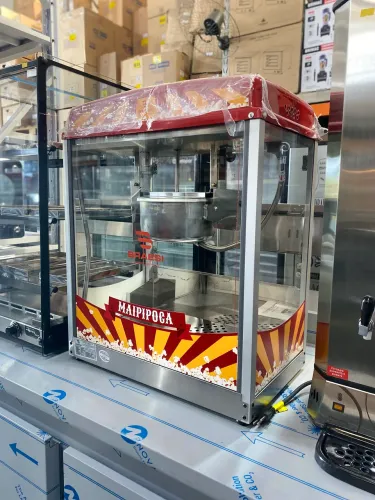 Maquina de pipoca elétrica 