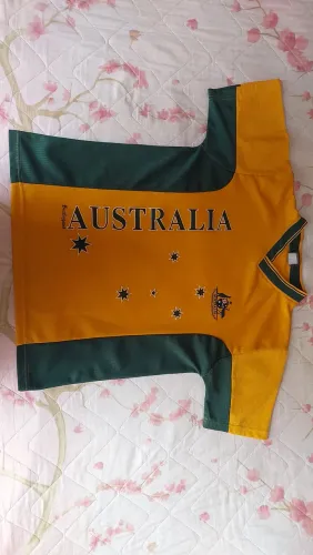 CAMISA FUTEBOL TIME AUSTRÁLIA ANTIGA TAMANHO M SÓ VENDA NÃO TROCO POR NADA 