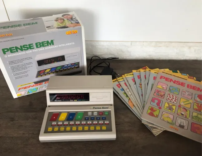 Relíquia! Brinquedo Pense Bem Anos 80/90 Tectoy Novinho! 