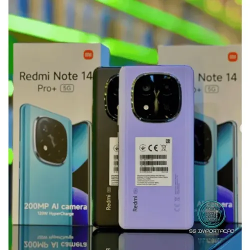 Celular Xiaomi Redmi Note 14 Pro Plus 5G 512GB/12GB RAM Novo Entrega Gratis Capa Pelicula