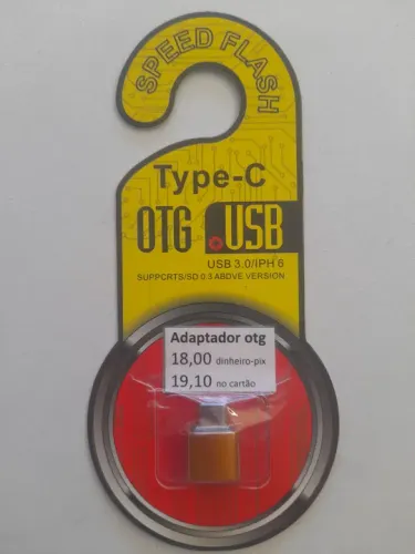 Adaptador OTG Type-C USB 3.0