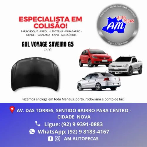 capo gol voyage saveiro G5