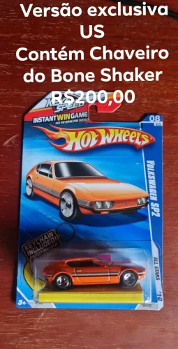 Hotwheels Wolksvagen SP2 Edição especial US com chaveiro Escala 1/64