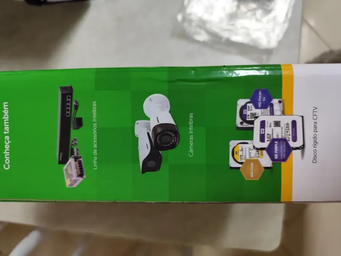 DVR Intelbras mhdx 1004 para 4 câmeras 