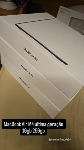 MacBook Air M4 16GB 256GB - Última Geração