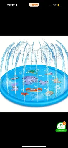 Piscina chafariz - ideal pro verão