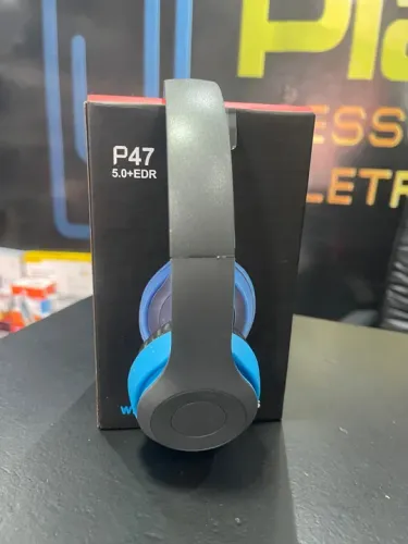 Promoção Fone de Ouvido Headphone P47 Sem Fio Bluetooth W Micro Sd 5.0 Regulável
