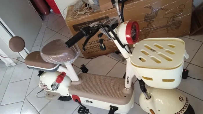 Bike elétrica modelo retro Italiana