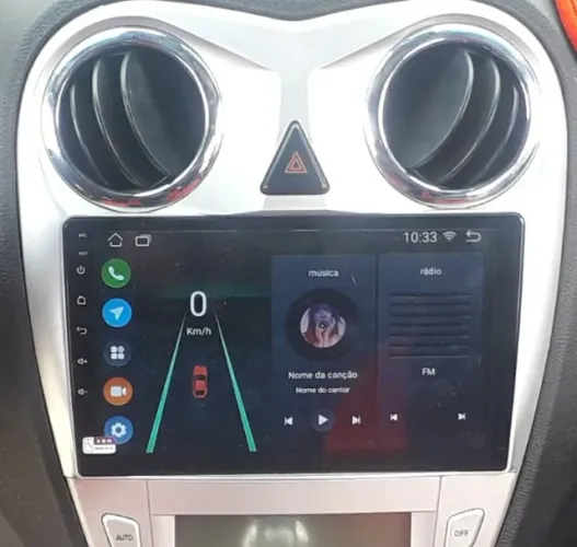 Multimídia 9 Polegadas Android Com Moldura Jac J6 670