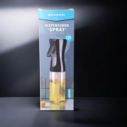 Dispensador de Spray para Óleo e Vinagre 220ml - Braswei