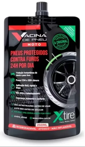 Vacina Pneu Moto - Xtire