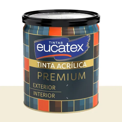 Tinta Acrílica Acetinada Eucatex Espinho de Rosa 800 ml