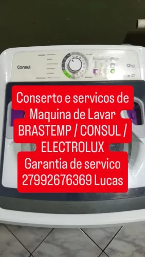 Conserto e servico de maquina de lavar
