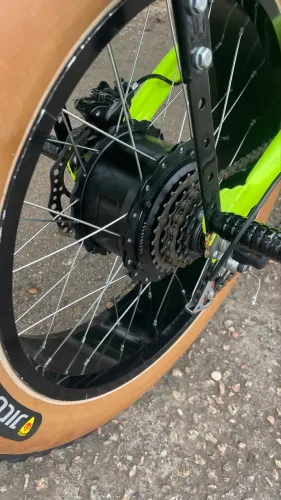 Baikelete elétrica motor 500w freio hidráulico shimano Mt200 bateria lítio 12hap