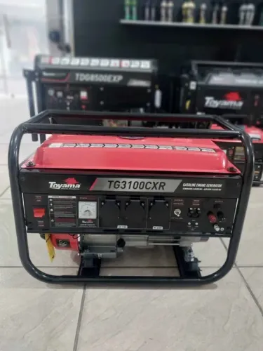  Gerador de Energia a Gasolina 3.1kva Monofásico Bivolt - Toyama (Loja)