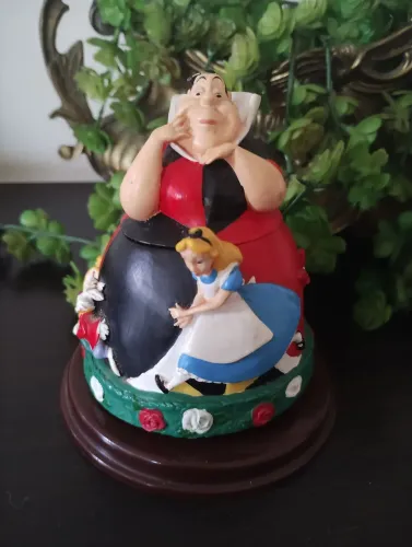 Caixa de Jóias Alice no País das Maravilhas Disney