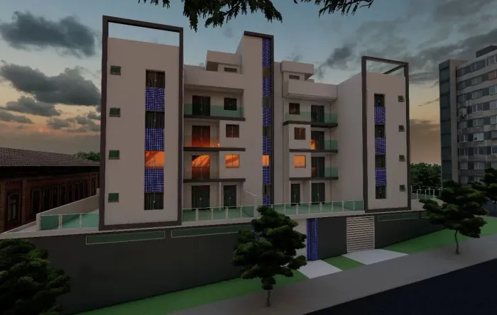 Apartamento em Obras- BH - Santa Branca - 3 Quartos (1 Suíte e Varanda) - 2 Vagas Cobertas