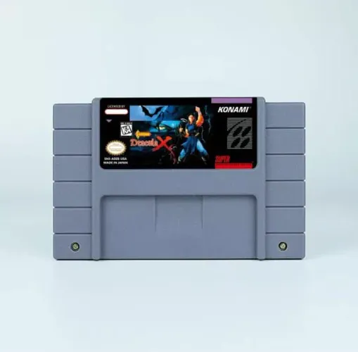 Castlevania drácula x super Nintendo, repro.