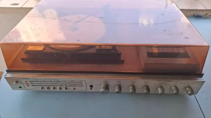 Aparelho de som antigo Toshiba SM-3000 relíquia 
