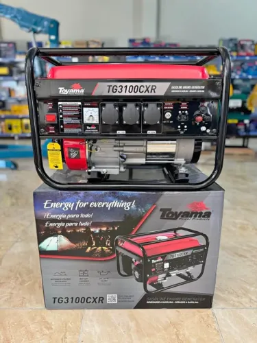 Gerador de Energia a Gasolina 3.1 KVA Monofásico 220v - Toyama (Novo)