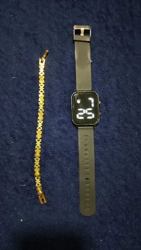Relógio e pulseira 