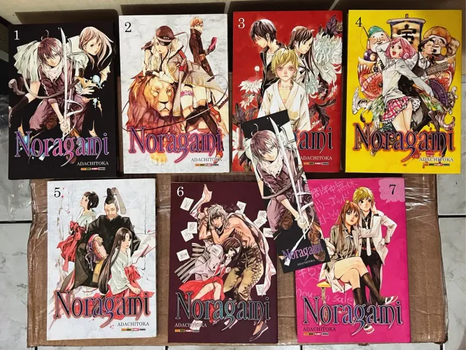 Noragami Adachitoka 1 ao 7 mangás em ótimo estado
