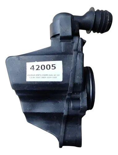 Valvula Anti Chama Gol G3 G4 1.0 8v 2002 2003 2004 2005 Preto