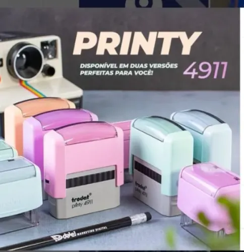 Carimbo personalizado em 2hs