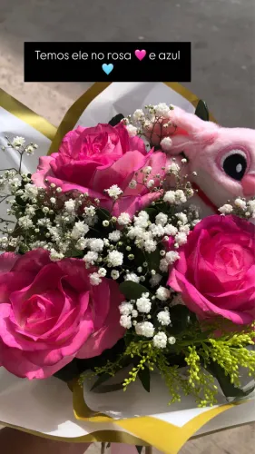 Buquê de rosas , buquê infantil , buquê presente , buquê de rosas rosa , buquê de flores
