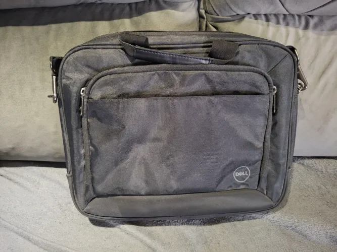 Bolsa para notebook com alças e divisórias marca Dell
