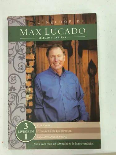 Livro O Melhor de Max Lucado - 3 Livros em 1