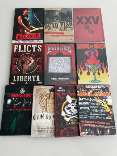 Dvds Musicais Variados - Valor Unitário 30