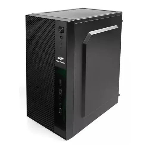 Gabinete Office C3Tech MT-31BK - Micro-ATX e Mini-ITX - WZetta