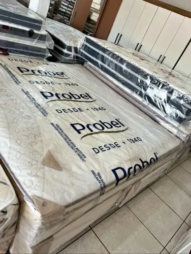 Cama box Queen nova hoje