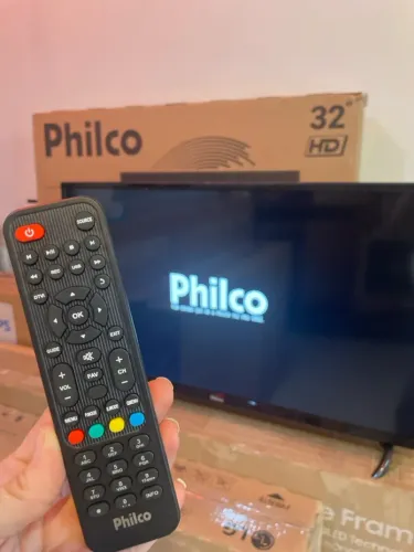 Tv 32 Philco HD com conversor digital integrado HDMI Monitoramento de câmeras 