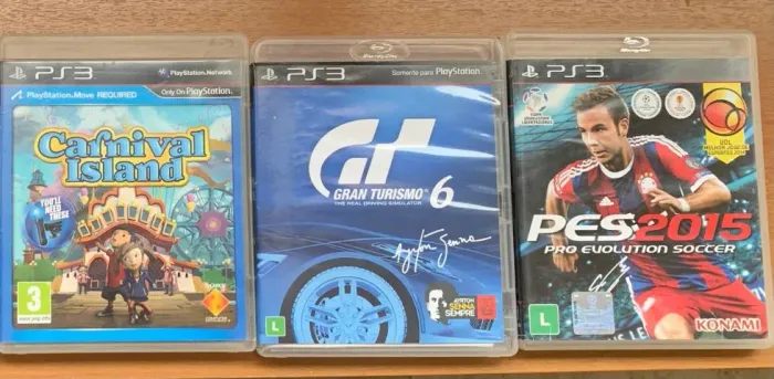 Jogos de PS3 em Mídia Física CD