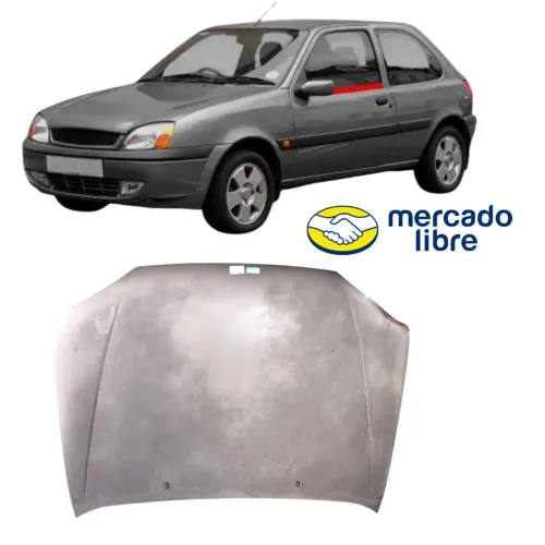 Capo Ford Fiesta Original Com Pequeno Amassado Bico 1999 06
