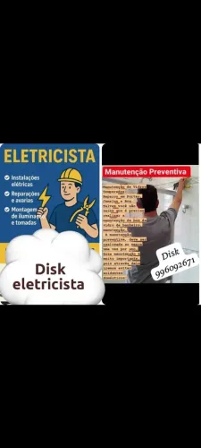 Só chama pequenos reparos elétrico e vidraceiros manutenção 