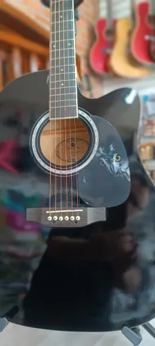Violão marquês Folk cutway aço elétroacústico 